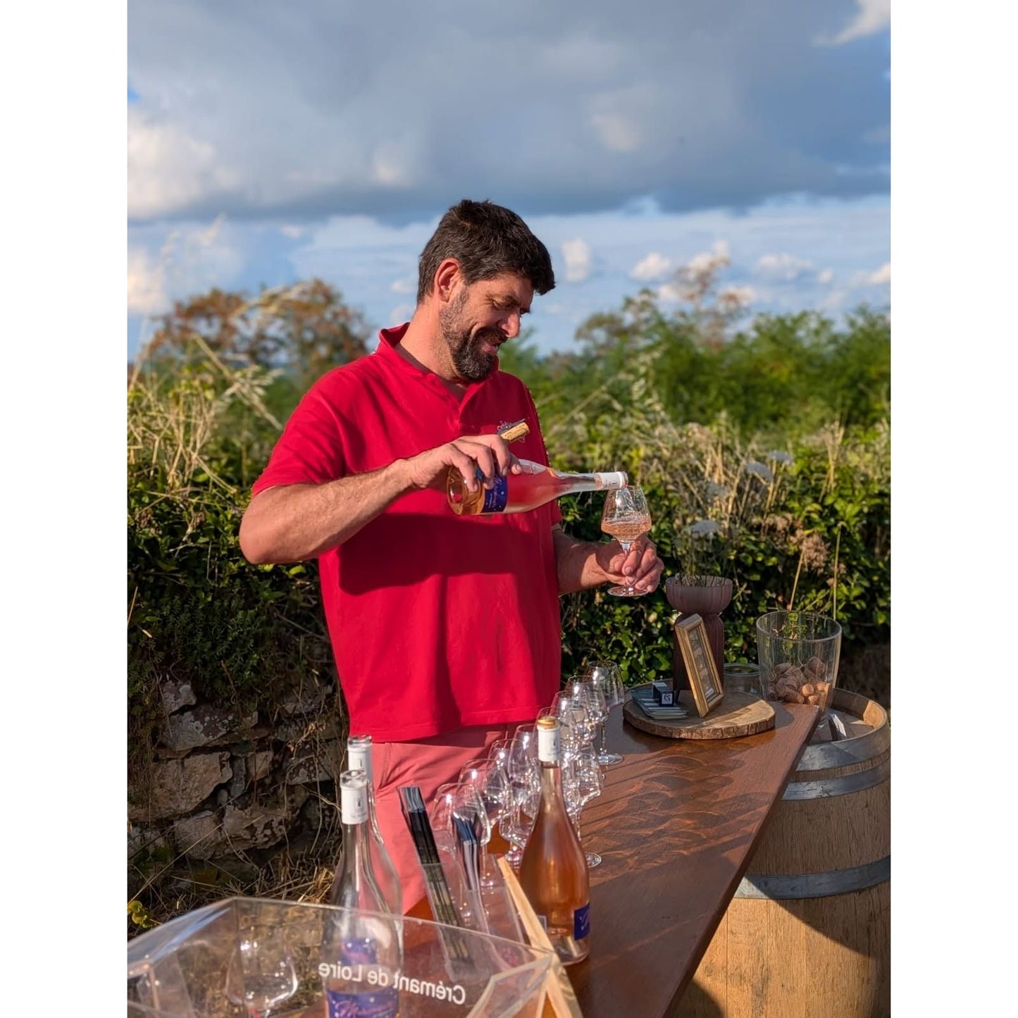 La Seigneurie La Maîtresse Natural sparkling rosé 2023