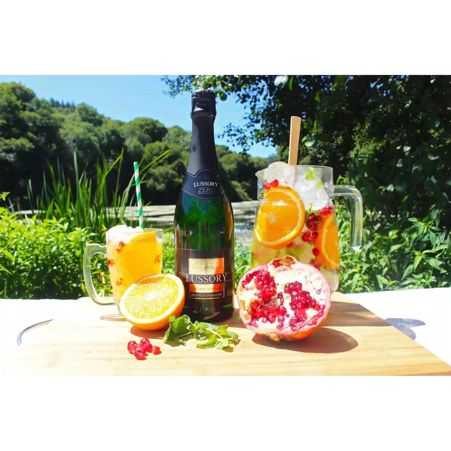 Lussory Alcohol-Free Vegan Sparkling Wine Uk & Ireland - www.absoluteorganicwine.com