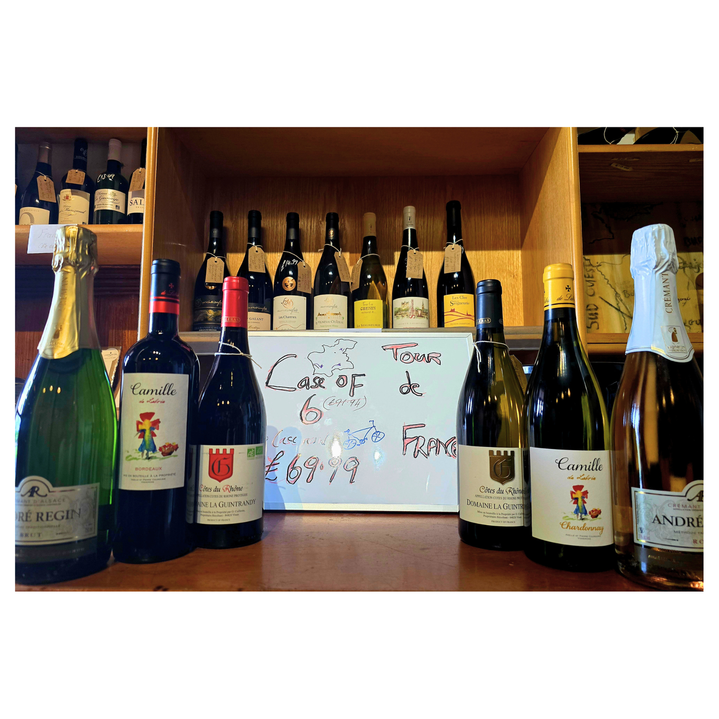 Tour de France wine Case