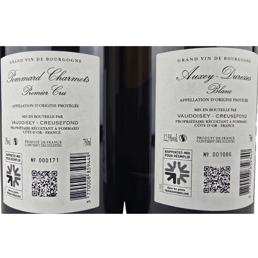 Exquisite Burgundy Wine Gift Set:
Organic Pommard Red & Elegant White Burgundy