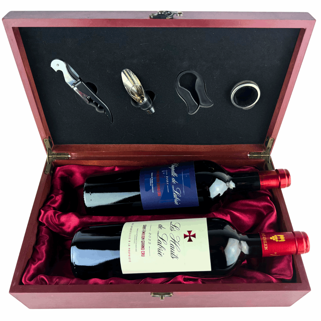 Château Croix de Labrie Festive Duo - Luxury Wine Gift Set
