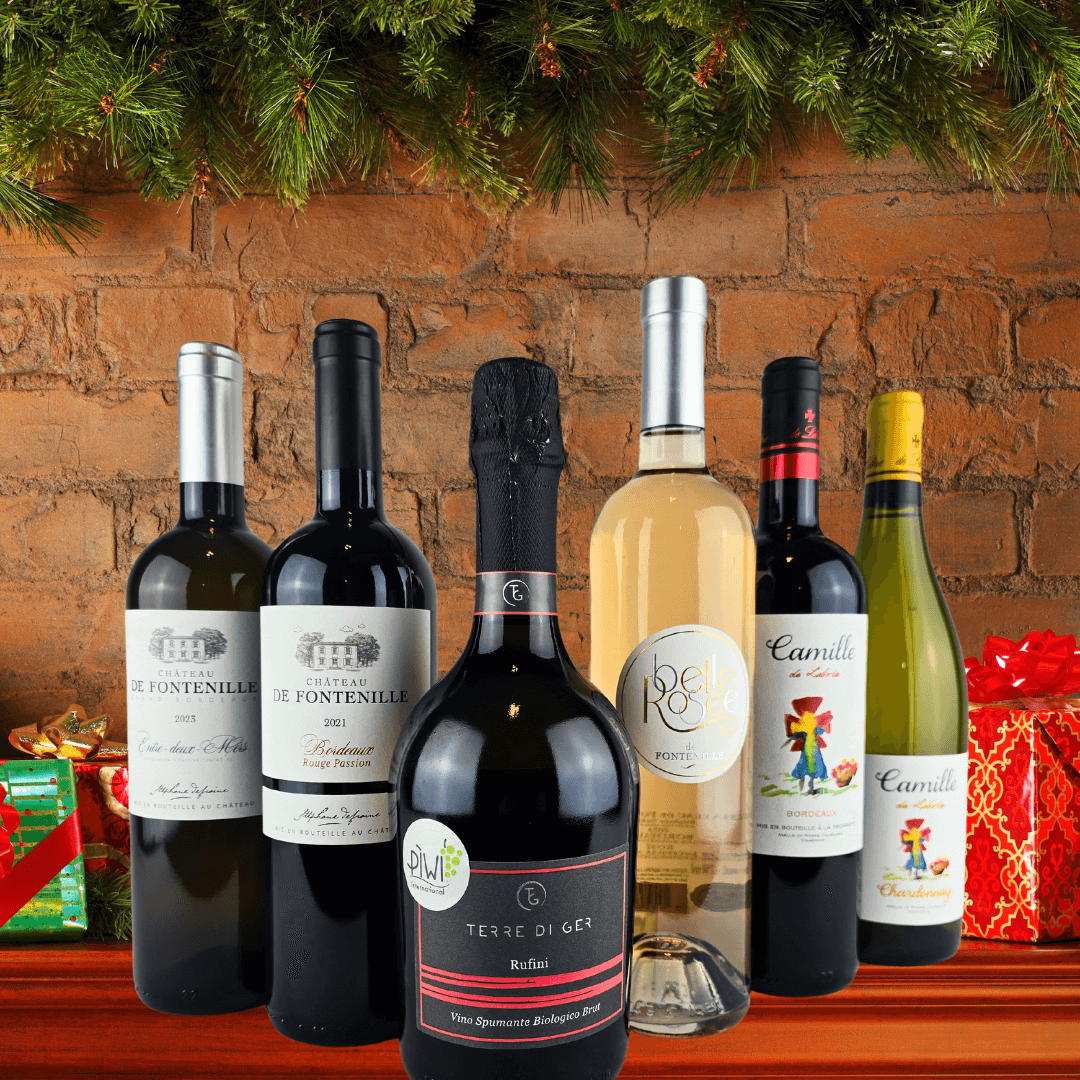 “Uncork the Joy this Christmas!” 6 btl Mixed Wine Case