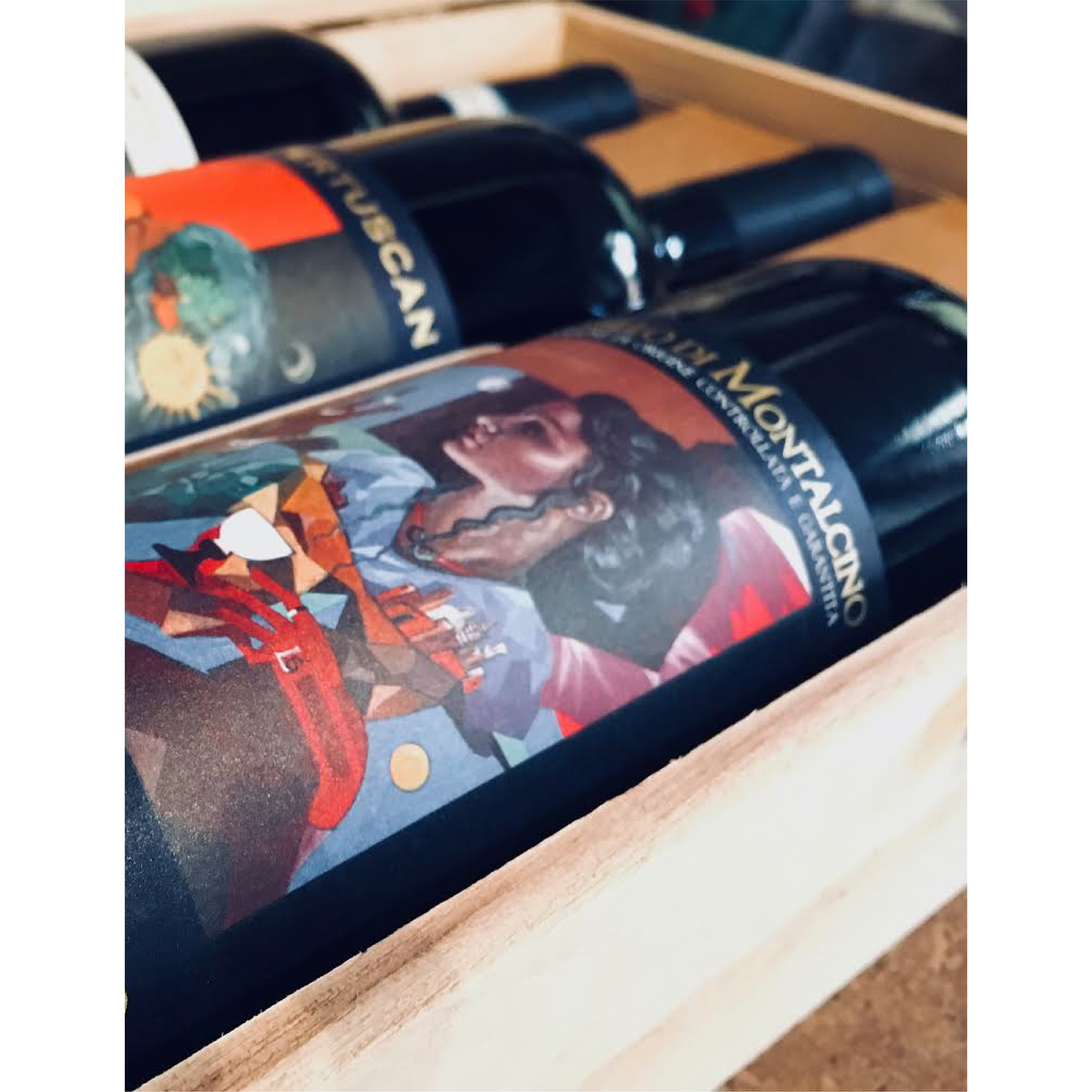 a case of Brunello di Montalcino