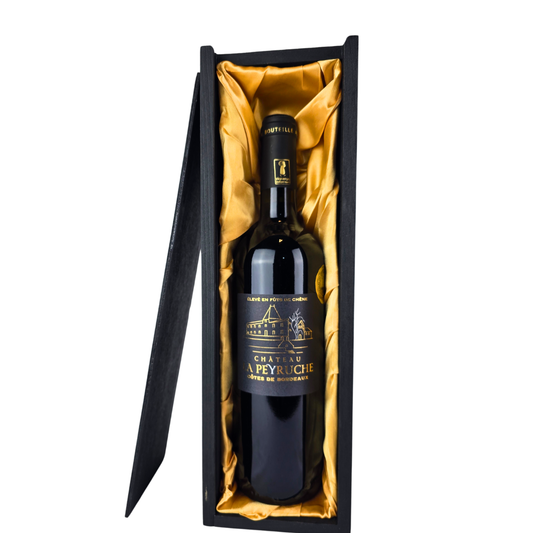 Bordeaux Chateau La Peyruche Red Wine Gift Box - Absolute Organic Wine