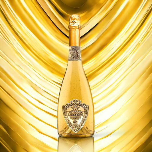 Lussory Gold Alcohol-Free Sparkling Wine is the ultimate festive beverage