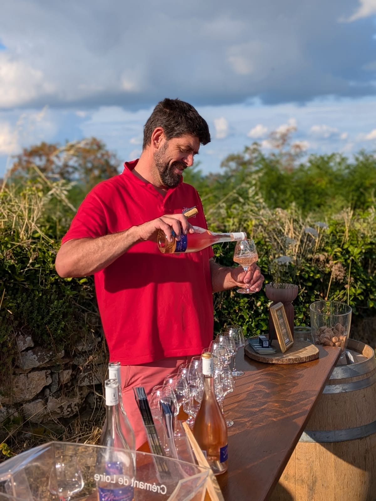 La Seigneurie La Maîtresse Natural sparkling rosé 2023