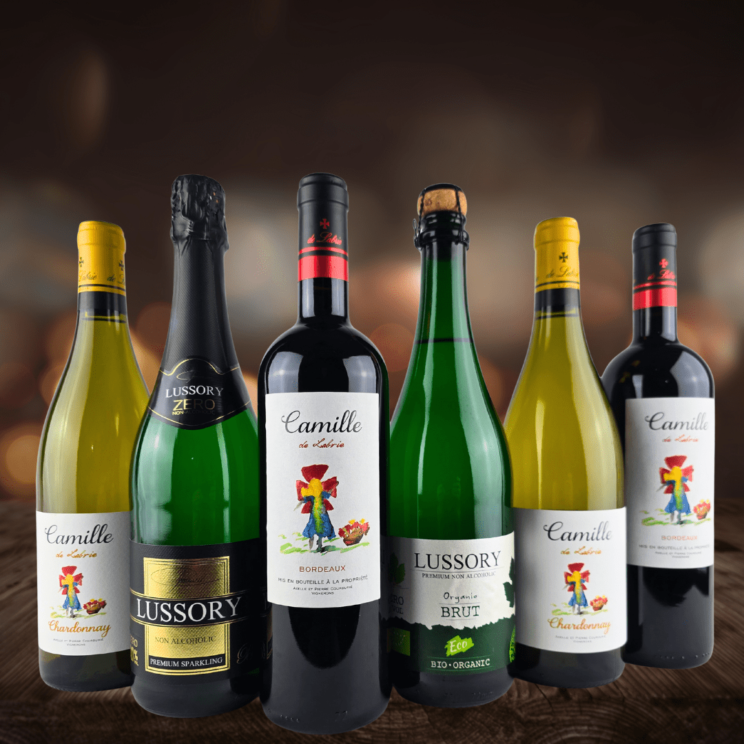 6 Bottle House Special Bordeaux and 0% Sparkling - Absolute Organic Wine