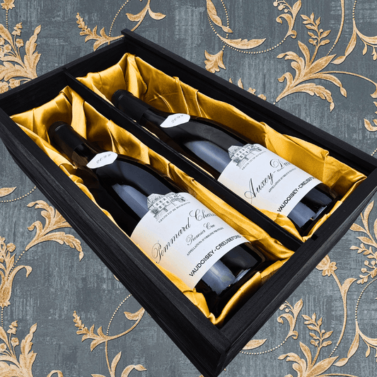Exquisite Burgundy Wine Gift Set:
Organic Pommard Red and Elegant White Burgundy