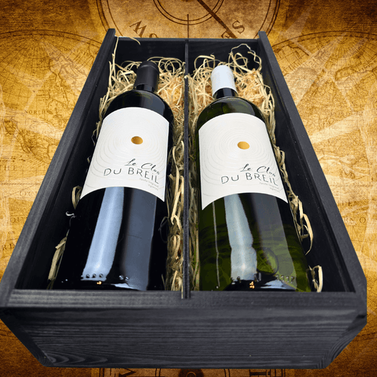 Le Clos du Breil Red and White Wine Bergerac Gift Set