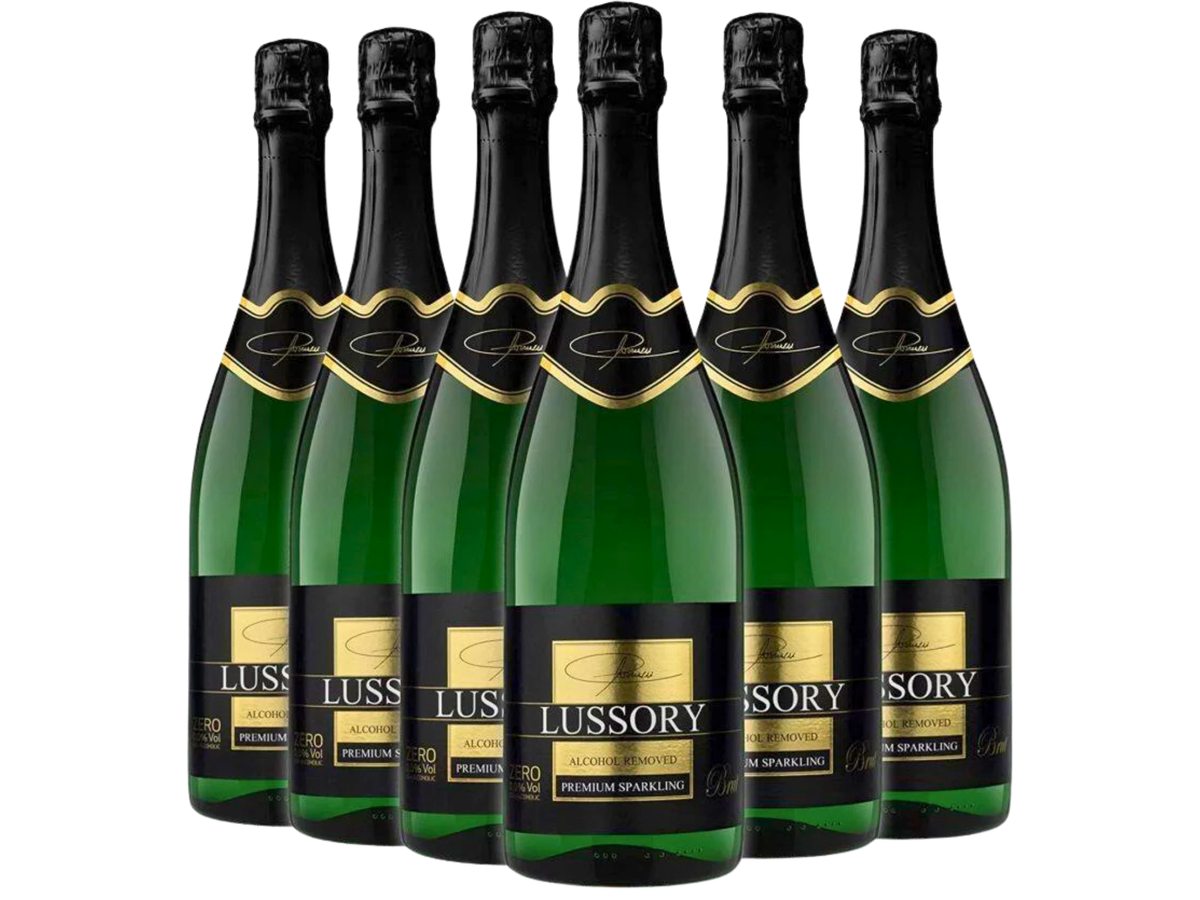 Lussory Vegan Alcohol Free Sparkling 6 Bottle Case - Absolute Organic Wine