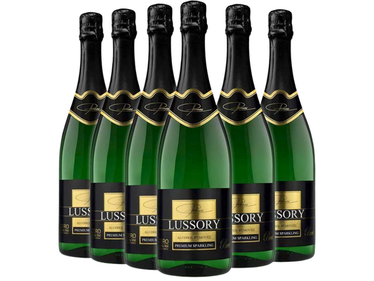 Lussory Vegan Alcohol Free Sparkling 6 Bottle Case - Absolute Organic Wine