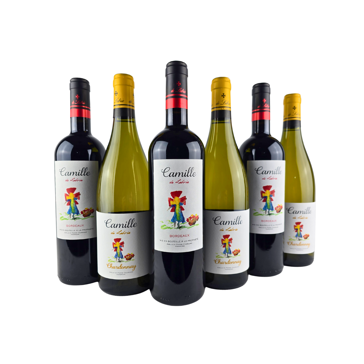 Croix de Labrie Bordeaux Red & White 6 Bottle Case - Absolute Organic Wine