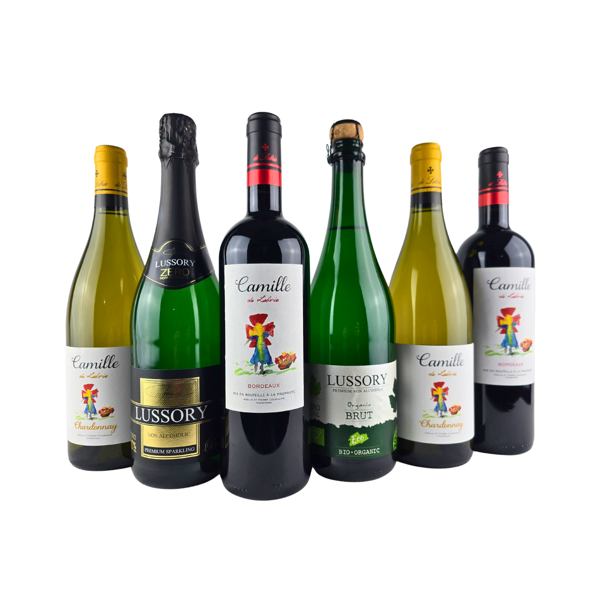 6 Bottle House Special Bordeaux and 0% Sparkling - Absolute Organic Wine