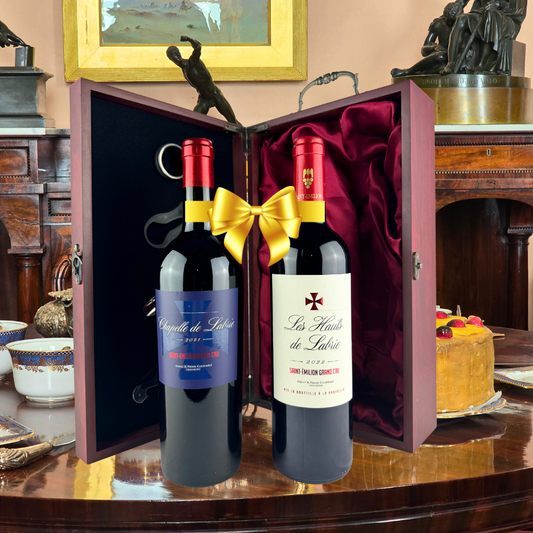 Château Croix de Labrie Festive Duo - Luxury Wine Gift Set