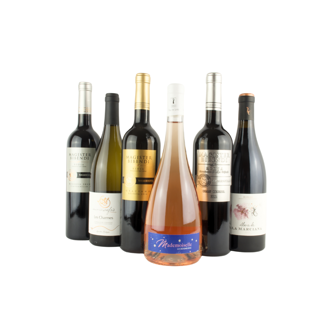  6 Bottle Rioja & Loire Mixed Case - Mixed wine cases Northern Ireland