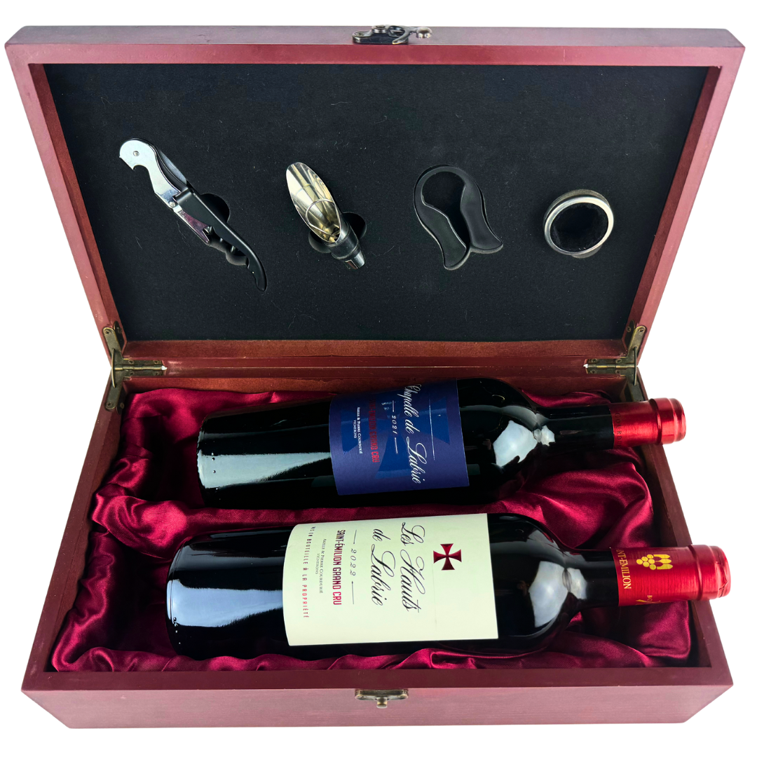 Château Croix de Labrie Festive Duo - Luxury Wine Gift Set