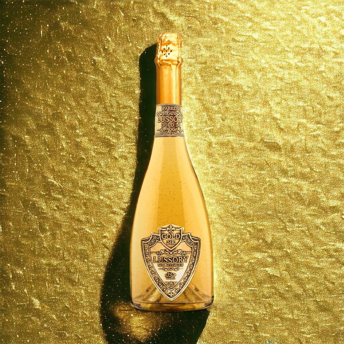 Lussory 'Gold 24k' Non Alcoholic Sparkling Brut, Spain - Absolute Organic Wine