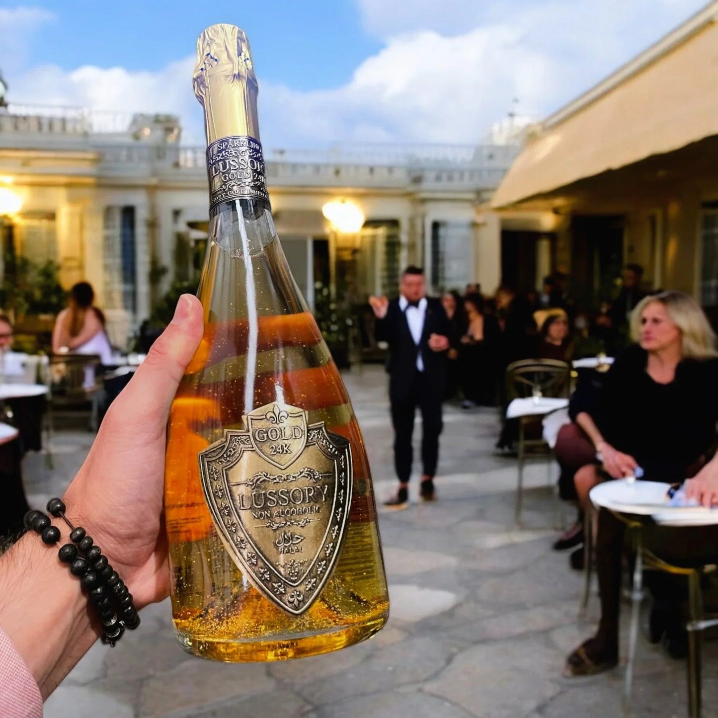 Lussory 'Gold 24k' Non Alcoholic Sparkling Brut, Spain - Absolute Organic Wine