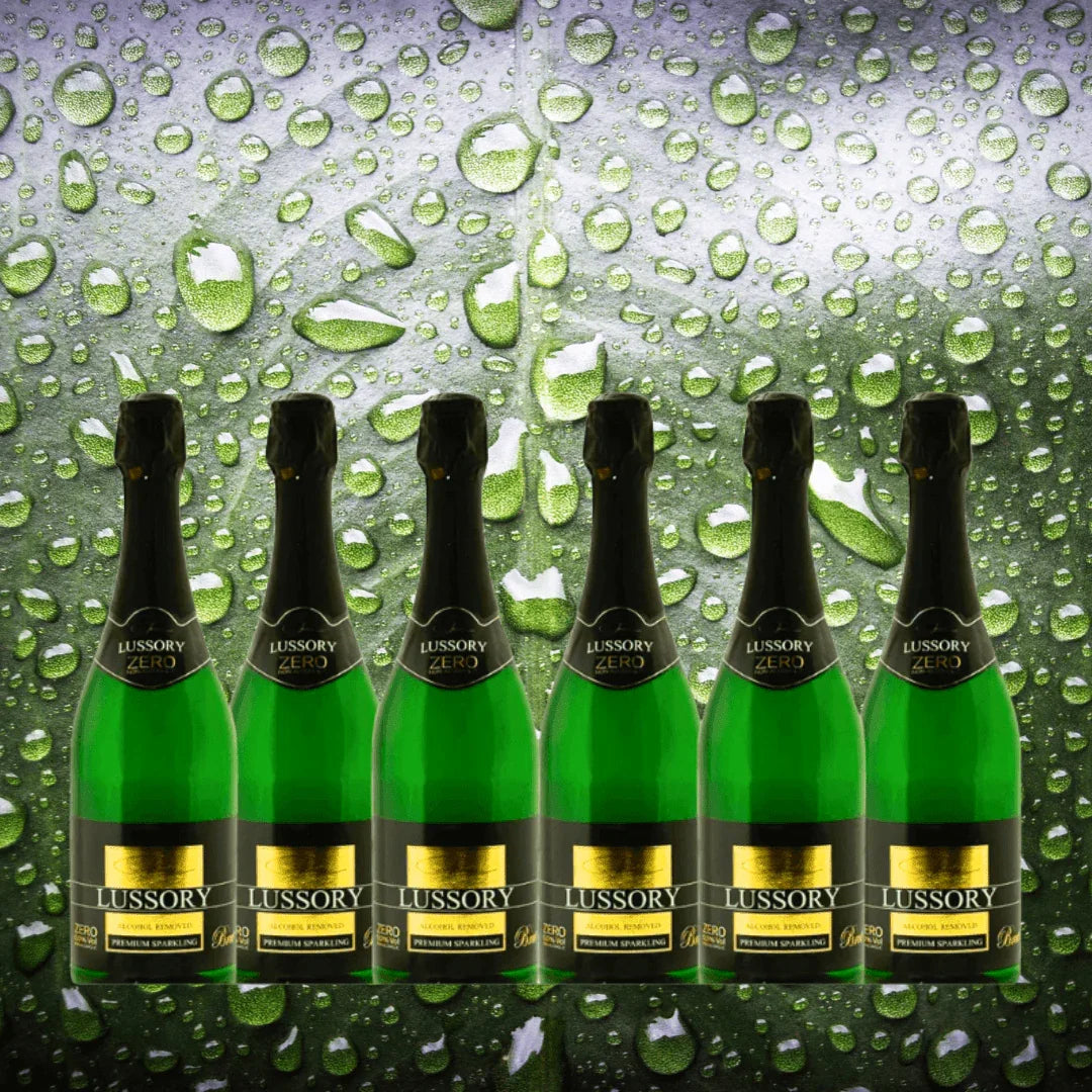 Lussory Vegan Alcohol Free Sparkling 6 Bottle Case - Absolute Organic Wine