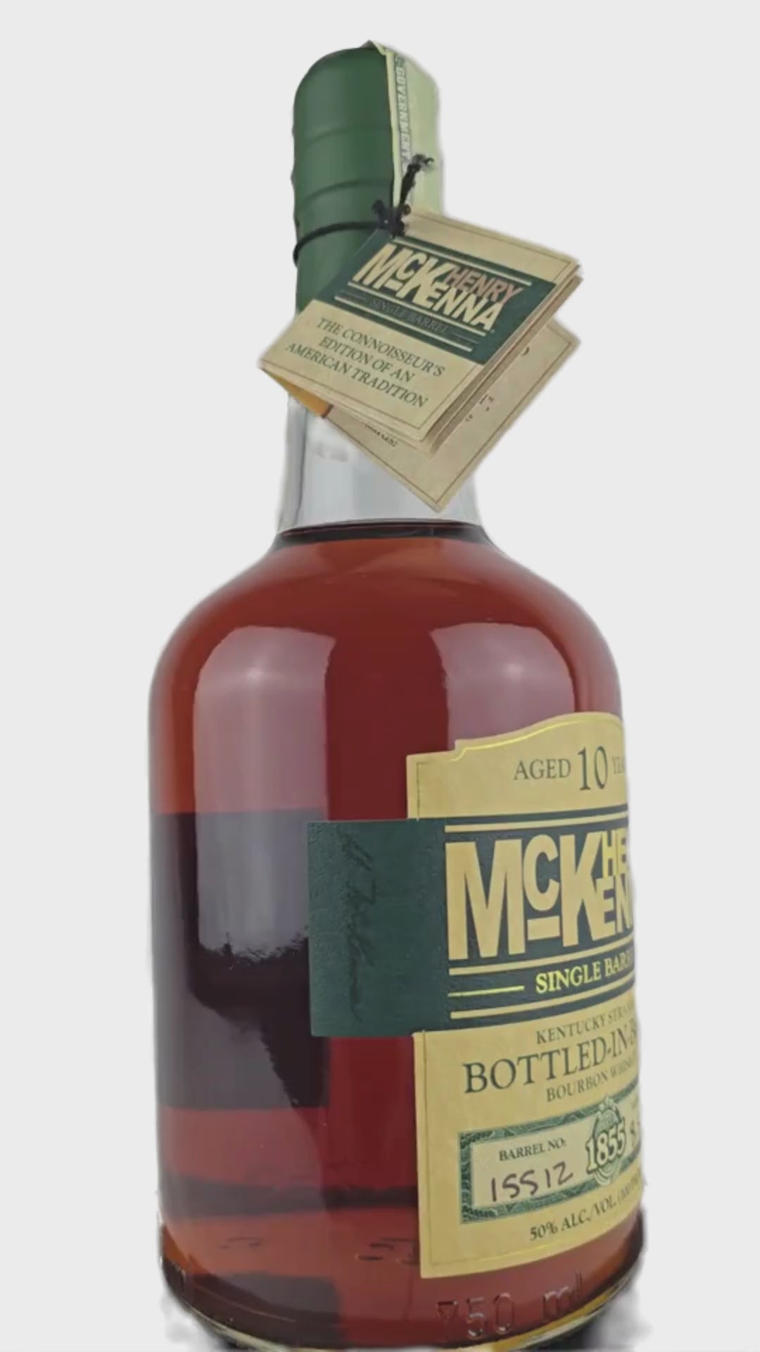 Henry McKenna Bourbon - 10 Year Old Single Barrel 75cl & Chocolate Gift