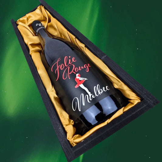 Vignobles Bourceau Folie Rouge Bordeaux Malbec 2021 Gift Box - Absolute Organic Wine