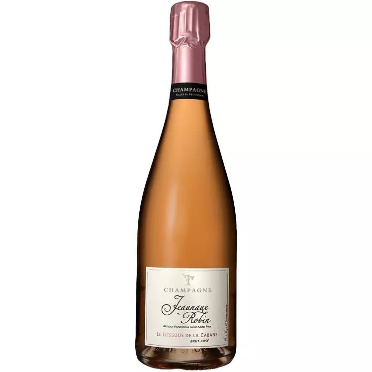 Champagne Domaine Jeannaux Robin Le Dessous de la Cabane Organic Brut Rosé NV - www.absoluteorganicwine.com