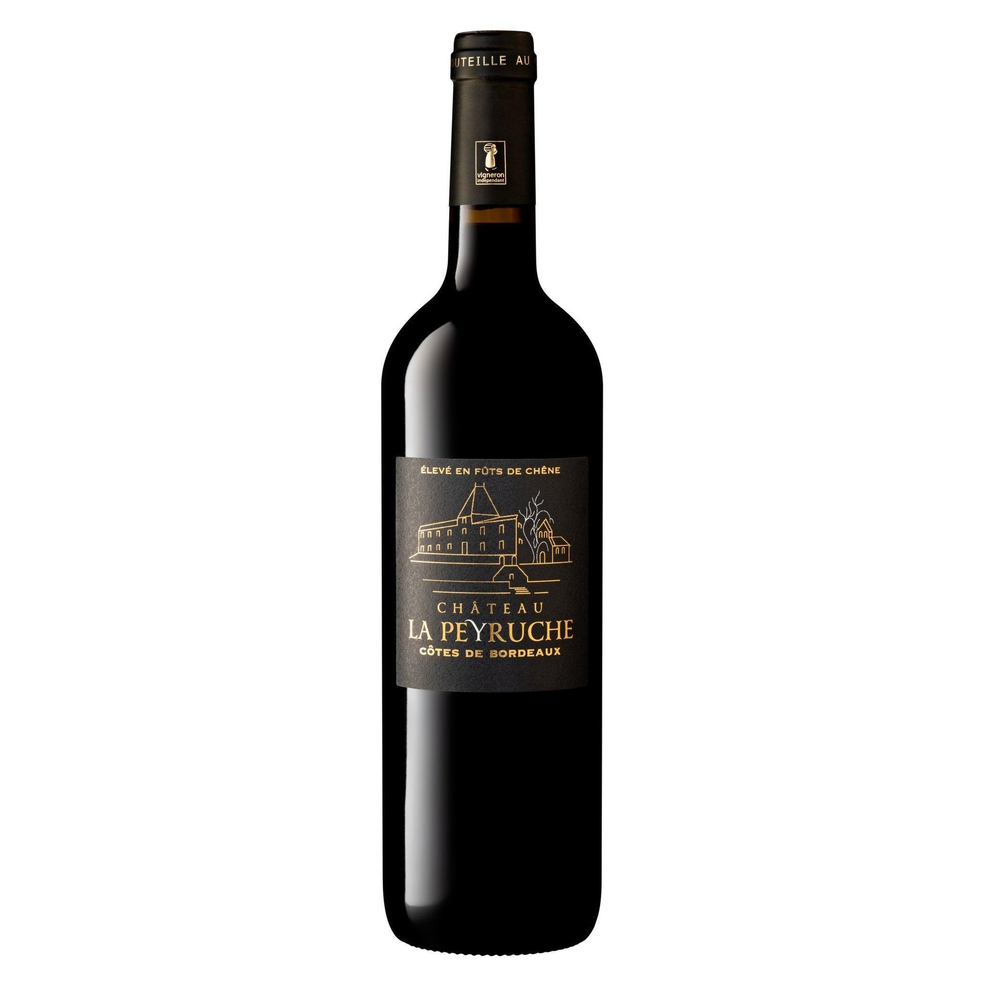 2018 Chateau La Peyruche Eleve en Fut de Chene, Cotes de Bordeaux, France-www.absoluteorganicwine.com