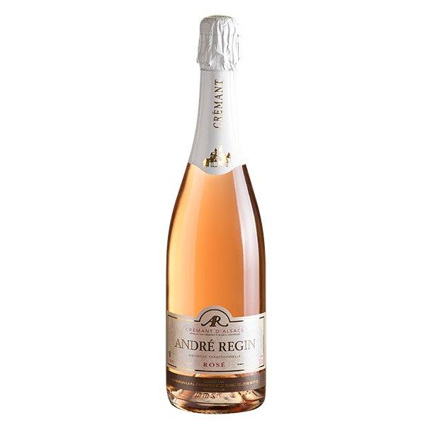 Crémant D'Alsace Rosé Sparkling Wine Gift, with two Champagne Flutes. - www.absoluteorganicwine.com
