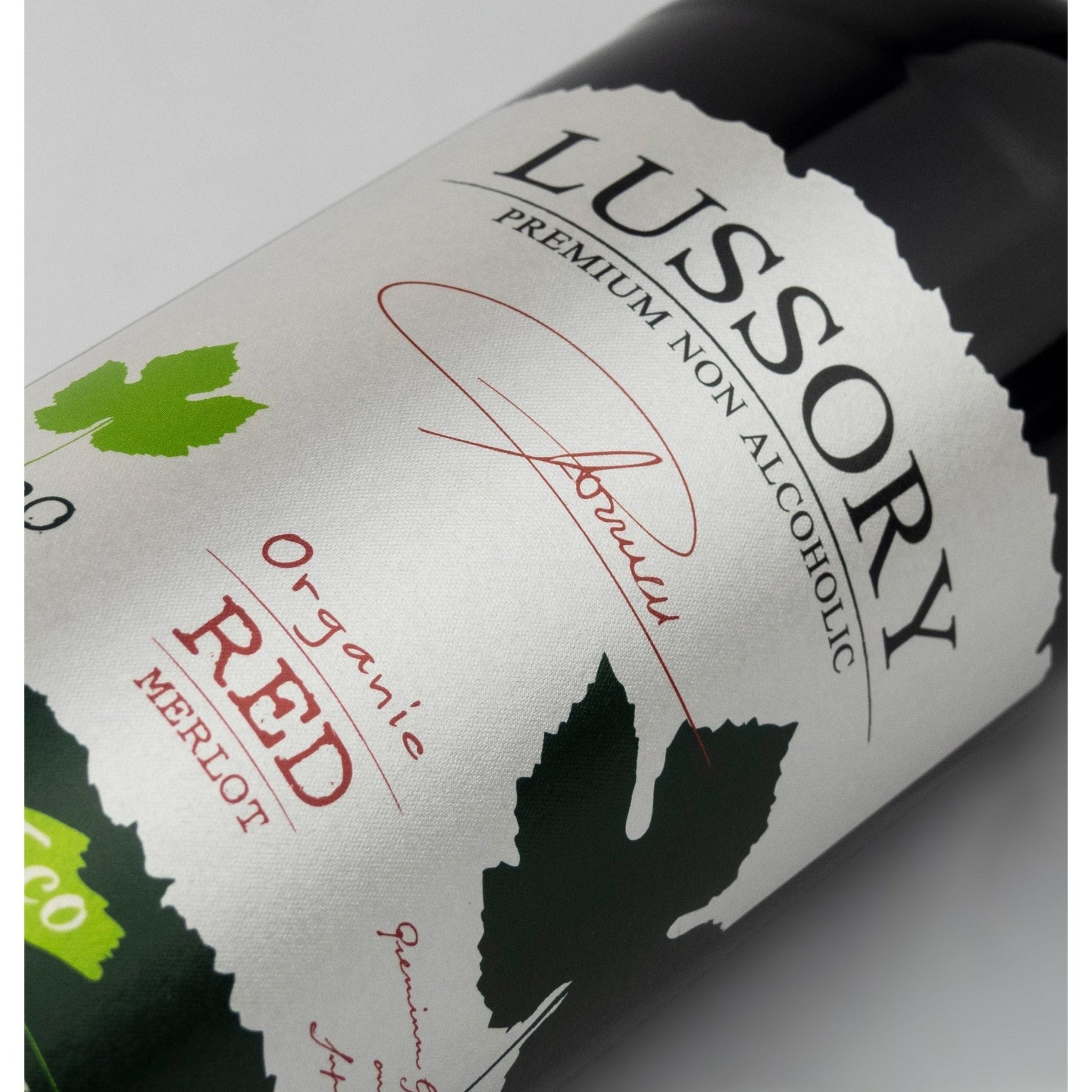 Lussory Organic & Vegan alcohol Free Red Wine - www.absoluteorganicwine.com