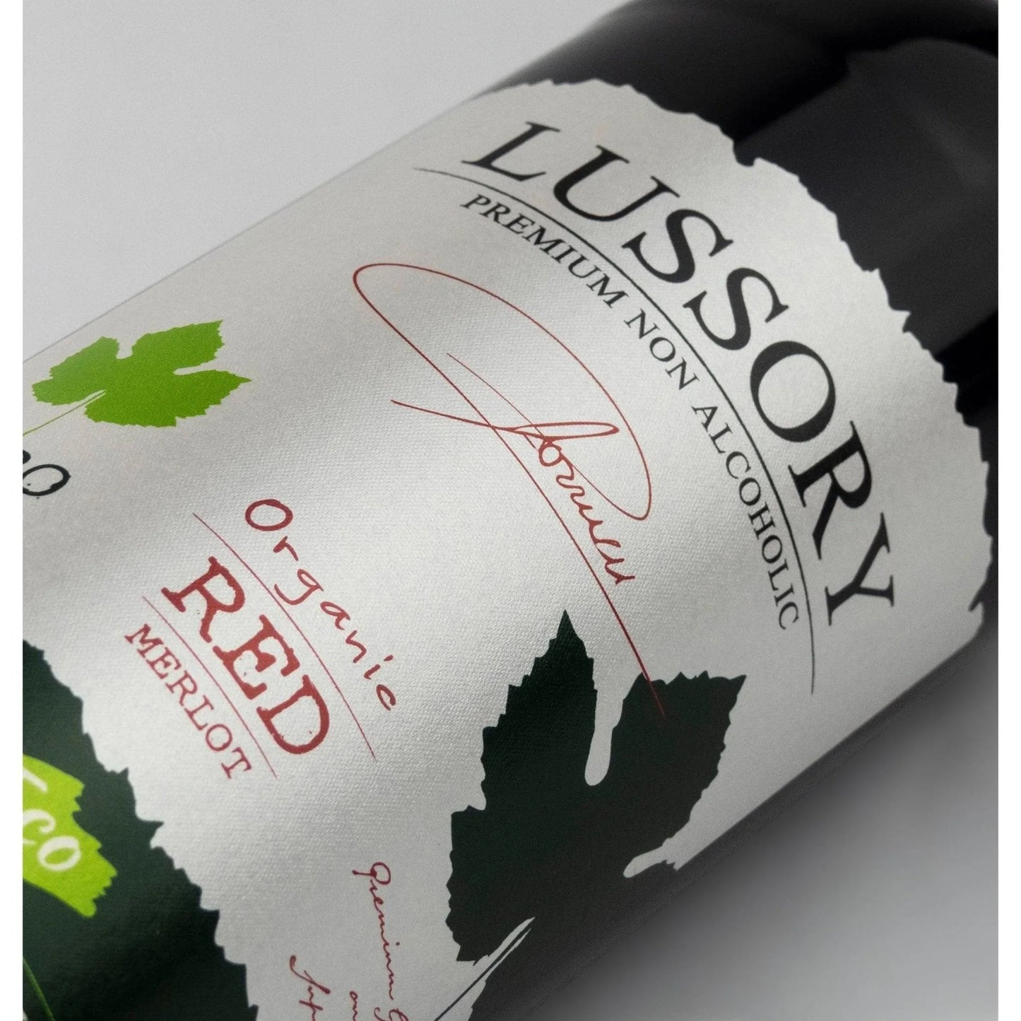 Lussory Organic & Vegan alcohol Free Red Wine - red wine northern Ireland  www.absoluteorganicwine.com