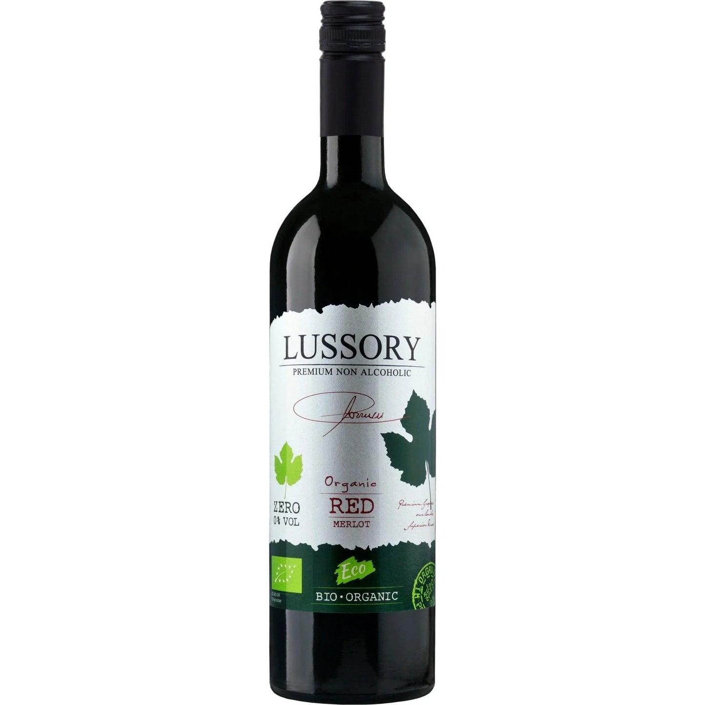 Lussory Organic & Vegan alcohol Free Red Wine - red wine northern Ireland www.absoluteorganicwine.com