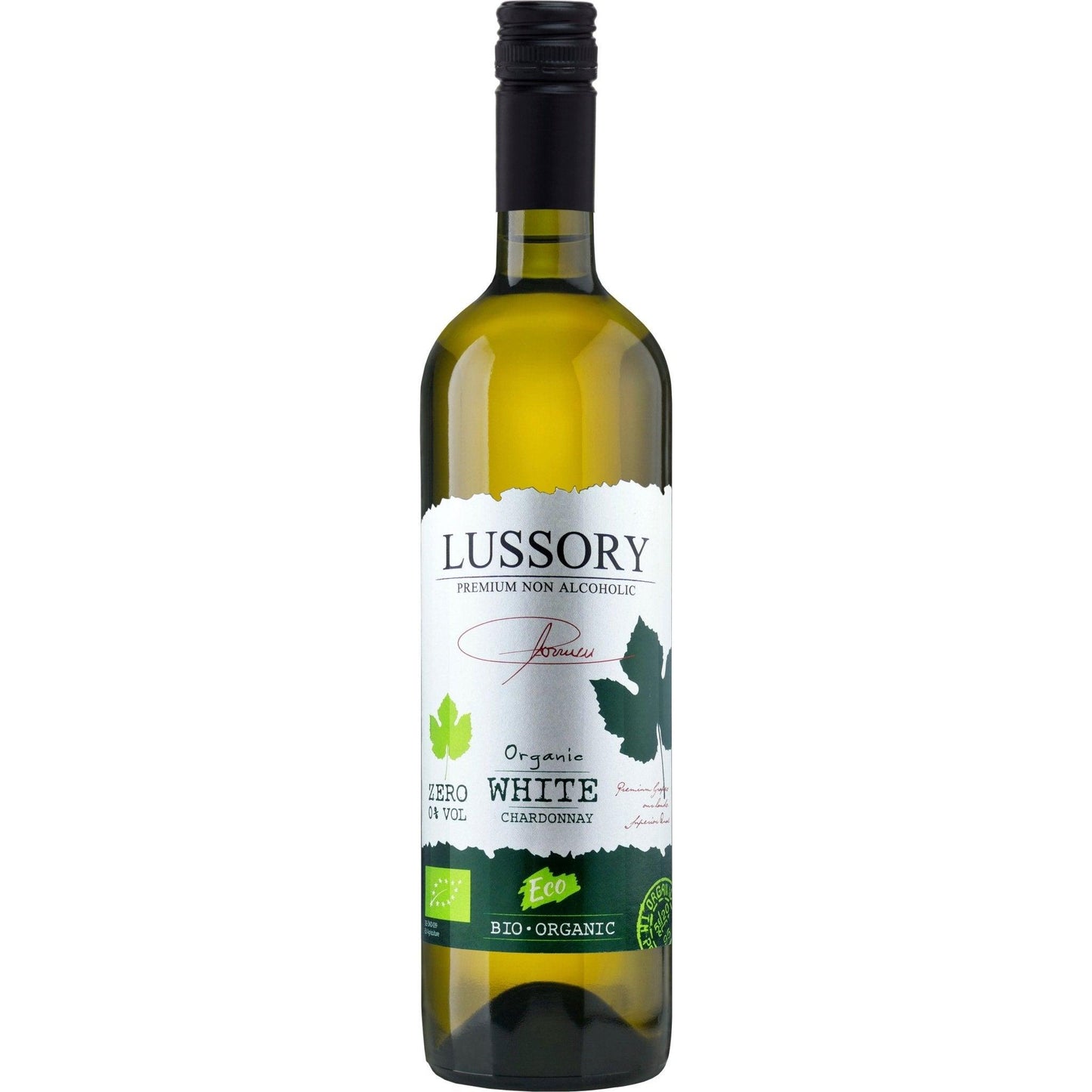 Lussory Organic & Vegan Alcohol Free White Wine