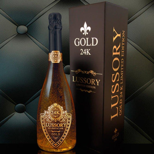 Lussory Gold Alcohol-Free Sparkling Wine is the ultimate festive beverage for Christmas 2024,