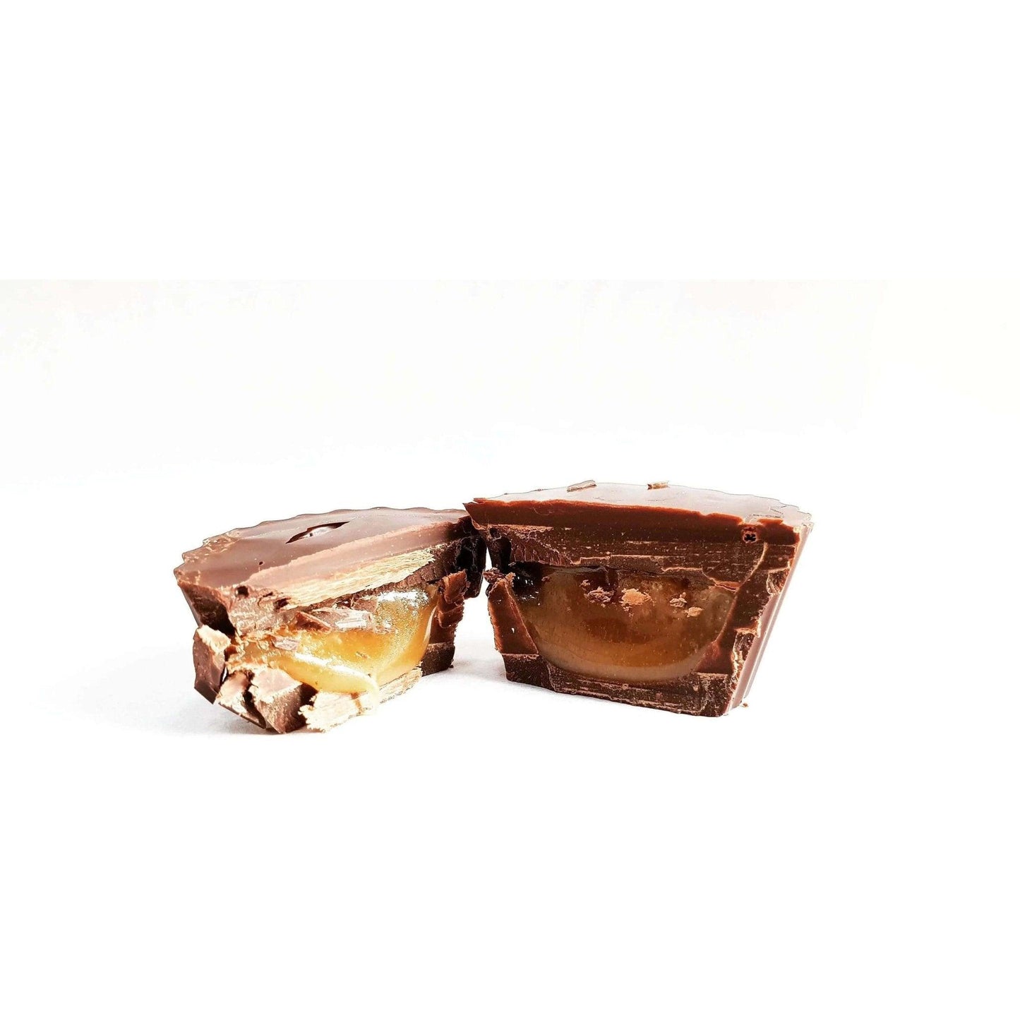Nearynógs, Irish Sea Salt Chocolate Caramel Cups- Vegan - www.absoluteorganicwine.com