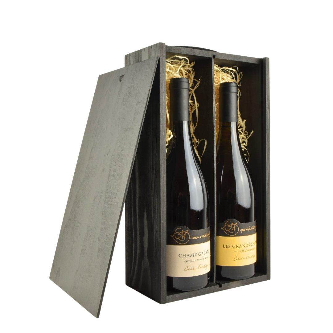 Red & White Wine Organic Loire Double Gift Box - www.absoluteorganicwine.com