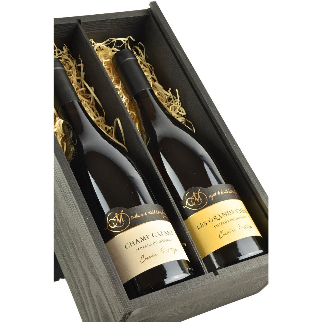 Red & White Wine Organic Loire Double Gift Box - www.absoluteorganicwine.com