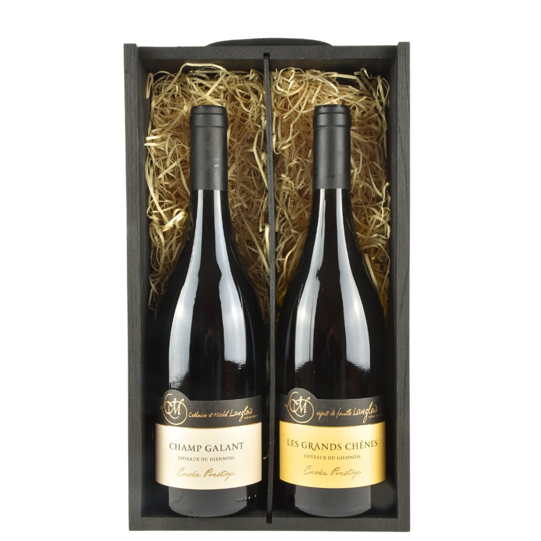 Red & White Wine Organic Loire Double Gift Box - www.absoluteorganicwine.com