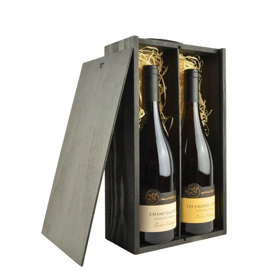 Red & White Wine Organic Loire Double Gift Box - Absolute Organic Wine
